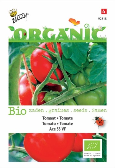 Tomato Ace 55 VF BIO (Solanum) 200 seeds